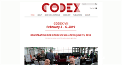 Desktop Screenshot of codexfoundation.org